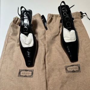 Brand new never worn Gucci Pumps
